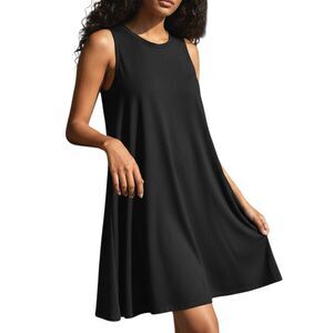 AMERICAN EAGLE OUTFITTERS BLACK SWING DRESS SZ.S EUC.